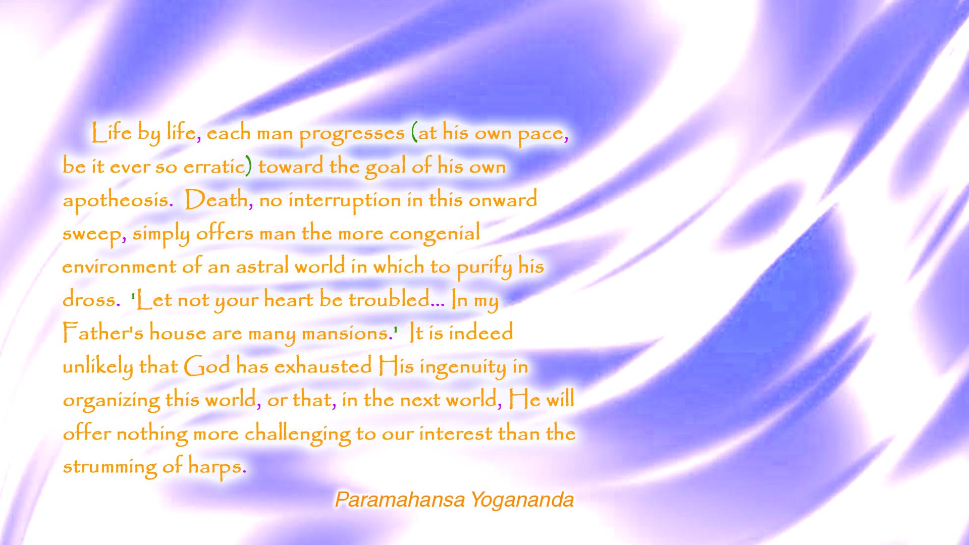 Yogananda life by life wallpaper